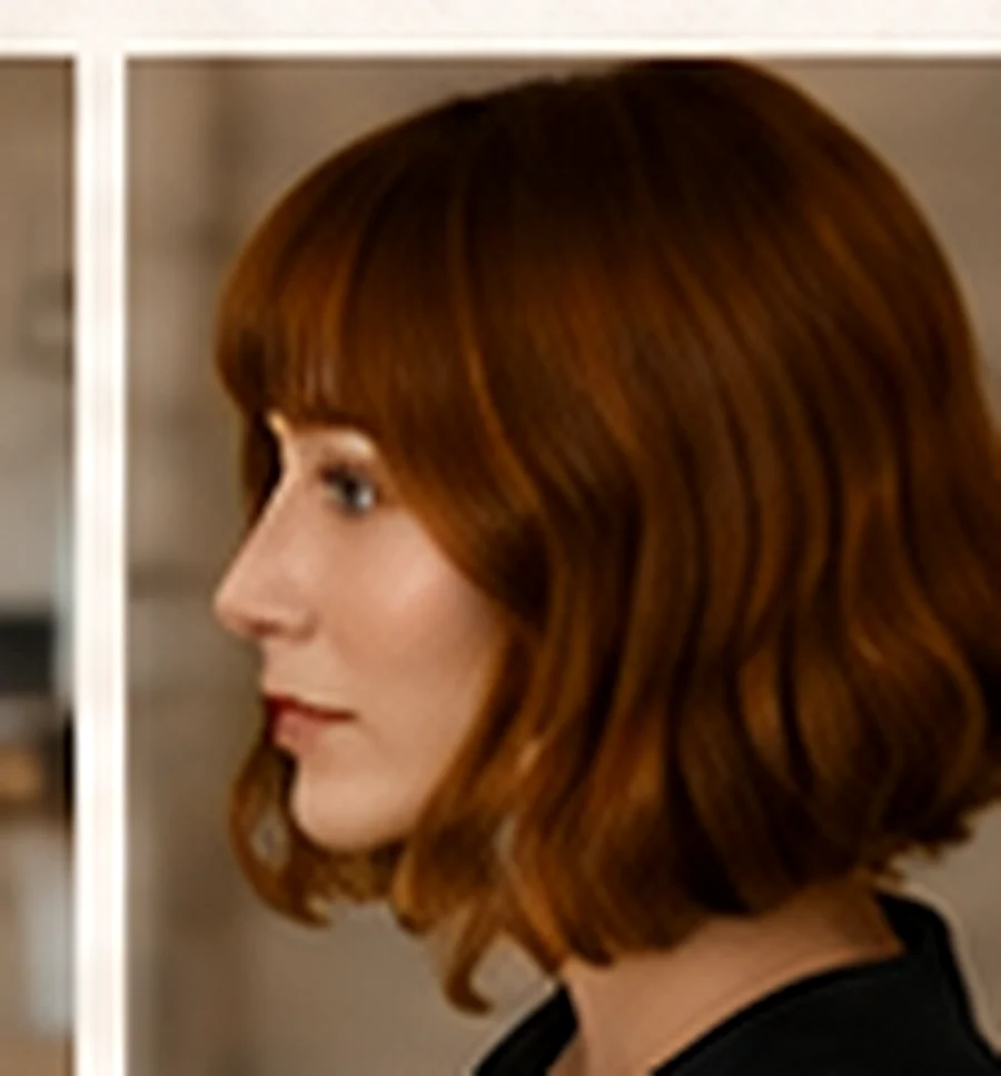 Inspiration coiffure cuivrée